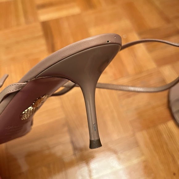 AUTHENTIC AQUAZZURA beige heels SZ 39 - Picture 8 of 11